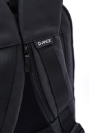 D-pack Erkek Siyah Teknolojik Kumaş Hardcase Sırt Çantası
