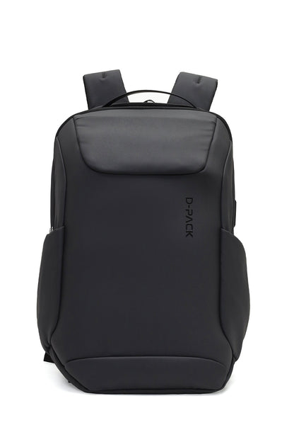 D-pack Unisex Gri Teknolojik Kumaş Hardcase Sırt Çantası