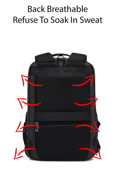 D-pack Unisex Gri Teknolojik Kumaş Hardcase Sırt Çantası