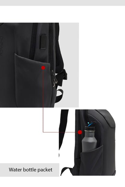 D-pack Unisex Gri Teknolojik Kumaş Hardcase Sırt Çantası