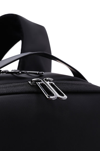 D-pack Erkek Siyah Teknolojik Kumaş Hardcase Sırt Çantası