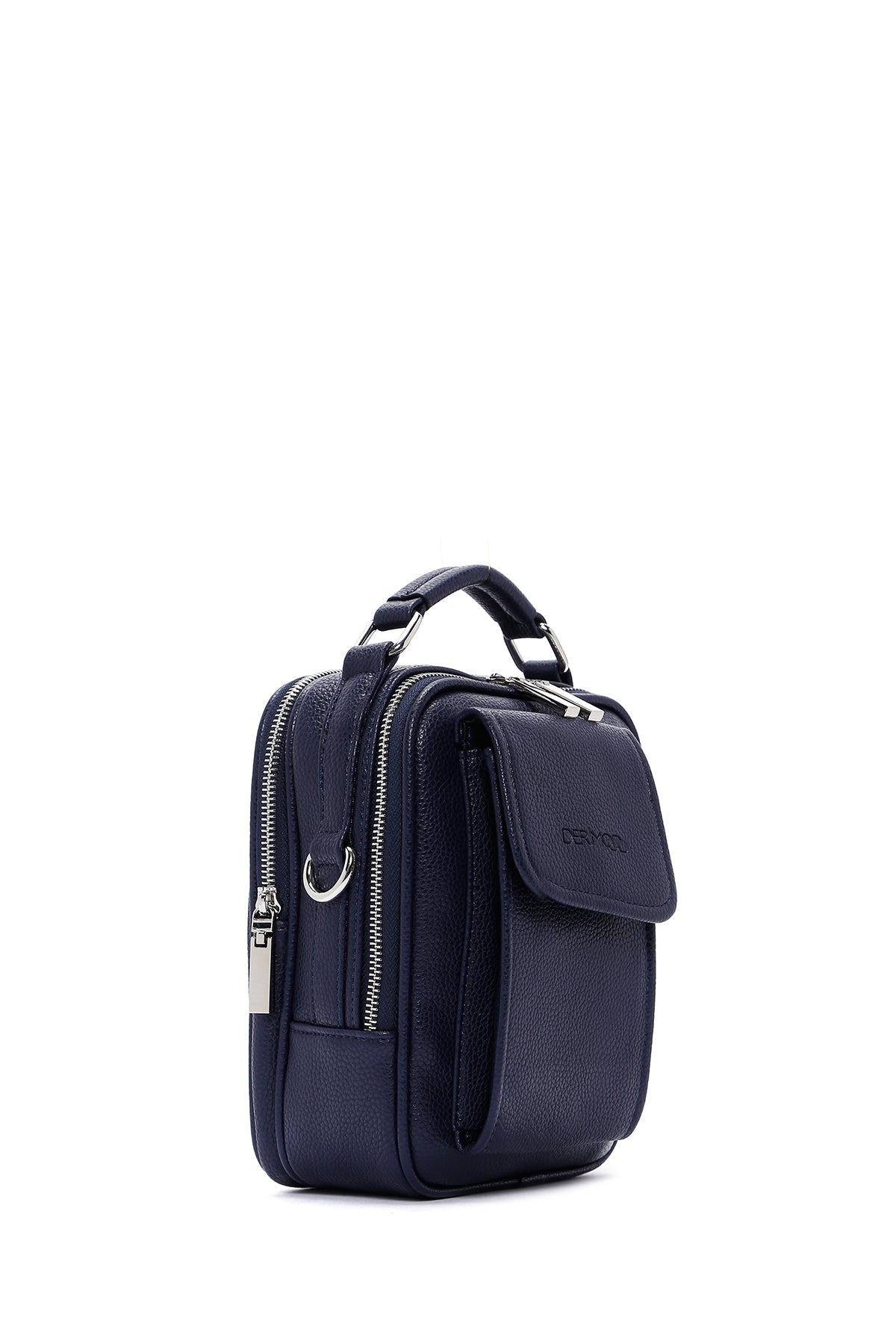 Erkek Lacivert Çapraz Çanta