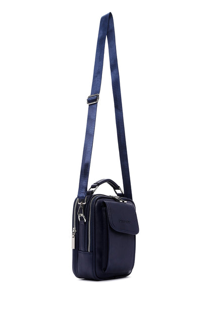 Erkek Lacivert Çapraz Çanta