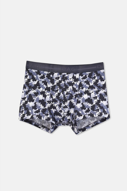 Açık Mavi Pamuk Desenli 2'li Boxer