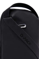 D-pack Erkek Siyah Kumaş Çapraz Çanta