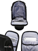 D-pack Erkek Siyah Teknolojik Sırt Çantası