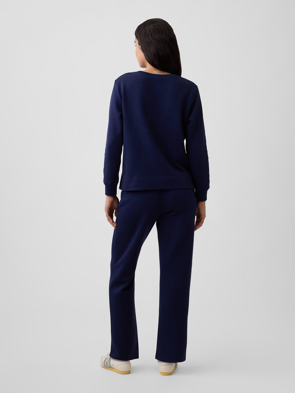 Lacivert Gap Logo Pull-on Slim Eşofman Altı