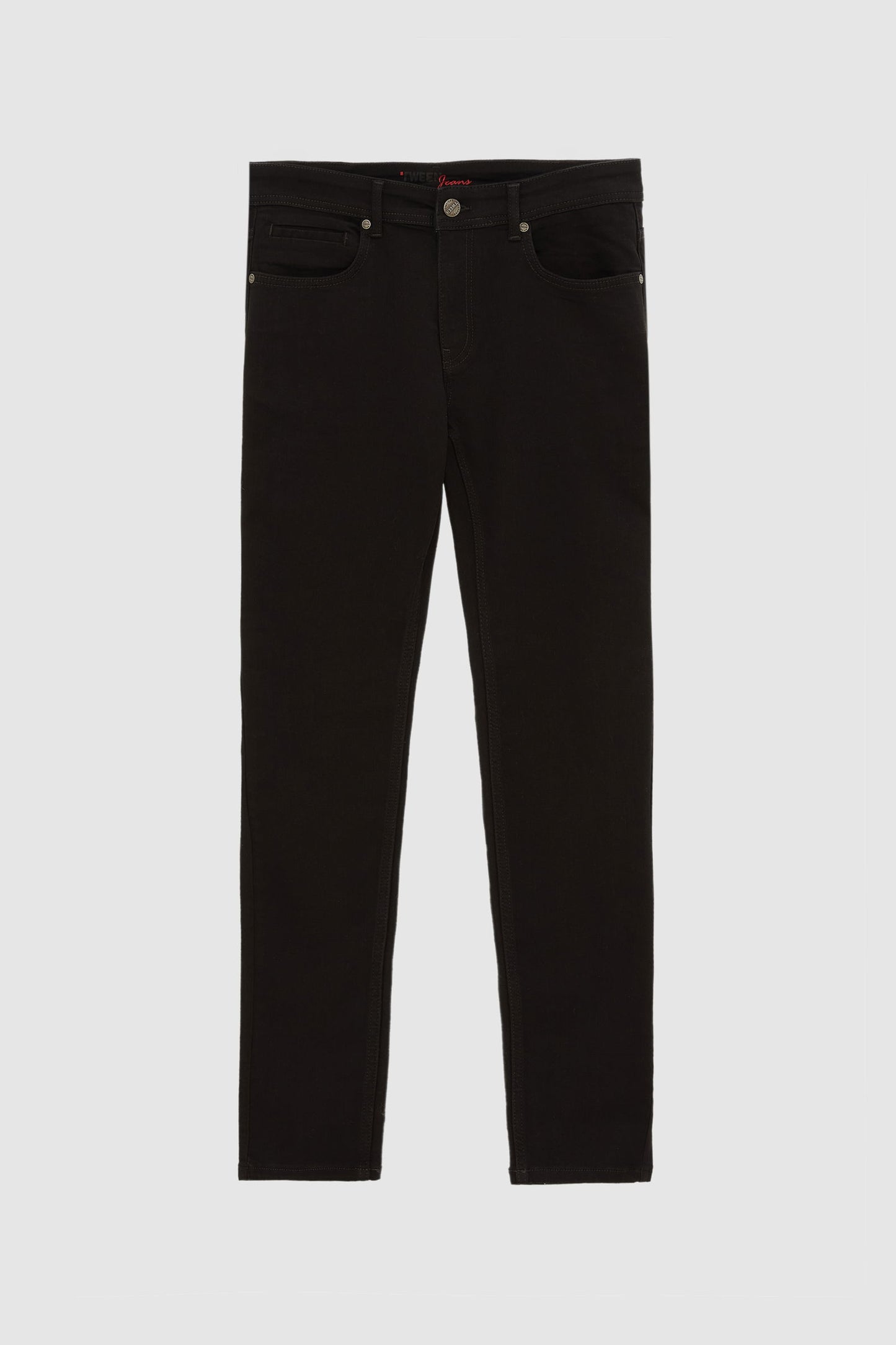 Tween Super Slim Fit Siyah Denim Pantolon