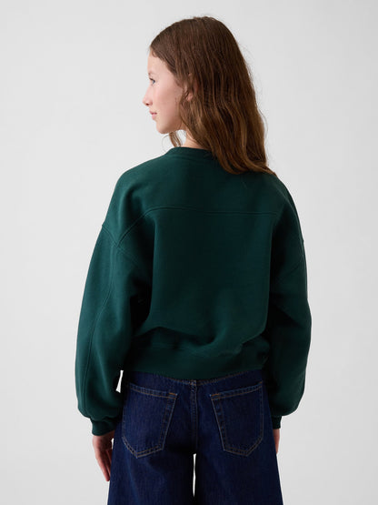 Koyu Yeşil Vintagesoft Wedge Sweatshirt