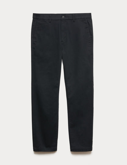Streç Düz Kesim Chino Pantolon