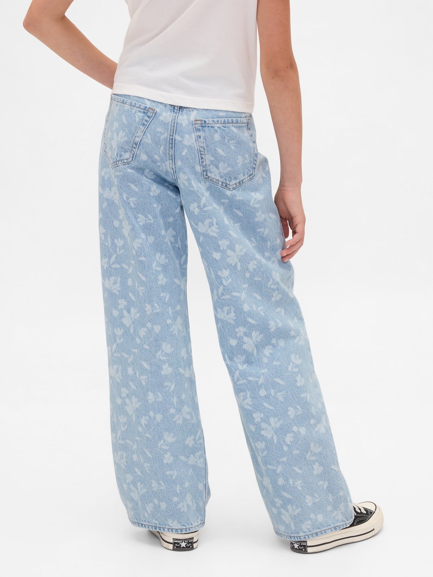 Mavi Low Rise Stride Wide-leg Jean Pantolon