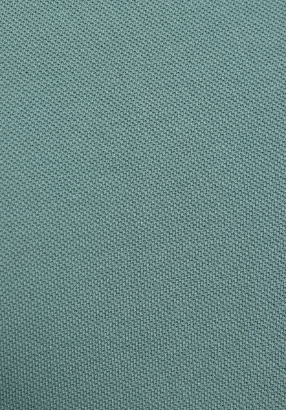 Regular Fit Polo Yaka Düz Erkek Yeşil Cepsiz Kısa Kol Tişört
