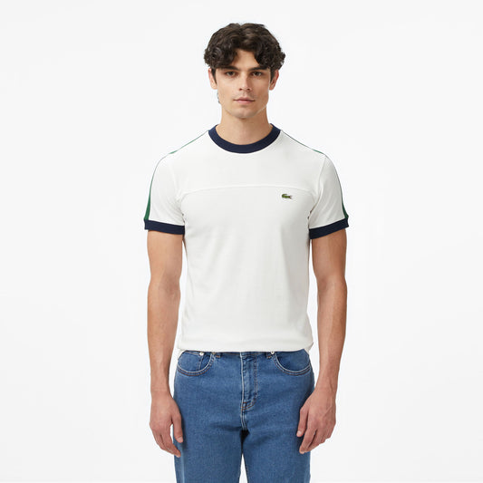 Lacoste Erkek Regular Fit Beyaz T-shirt