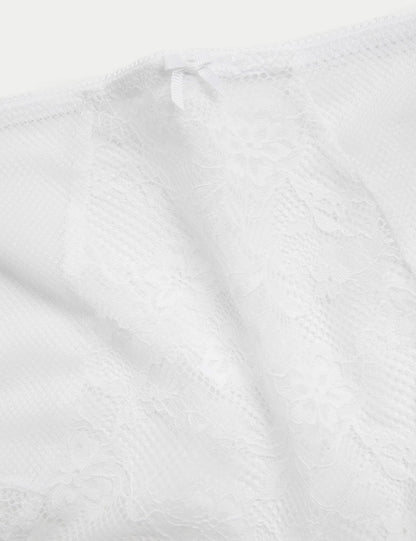 3’lü Dantelli Full Brief Külot