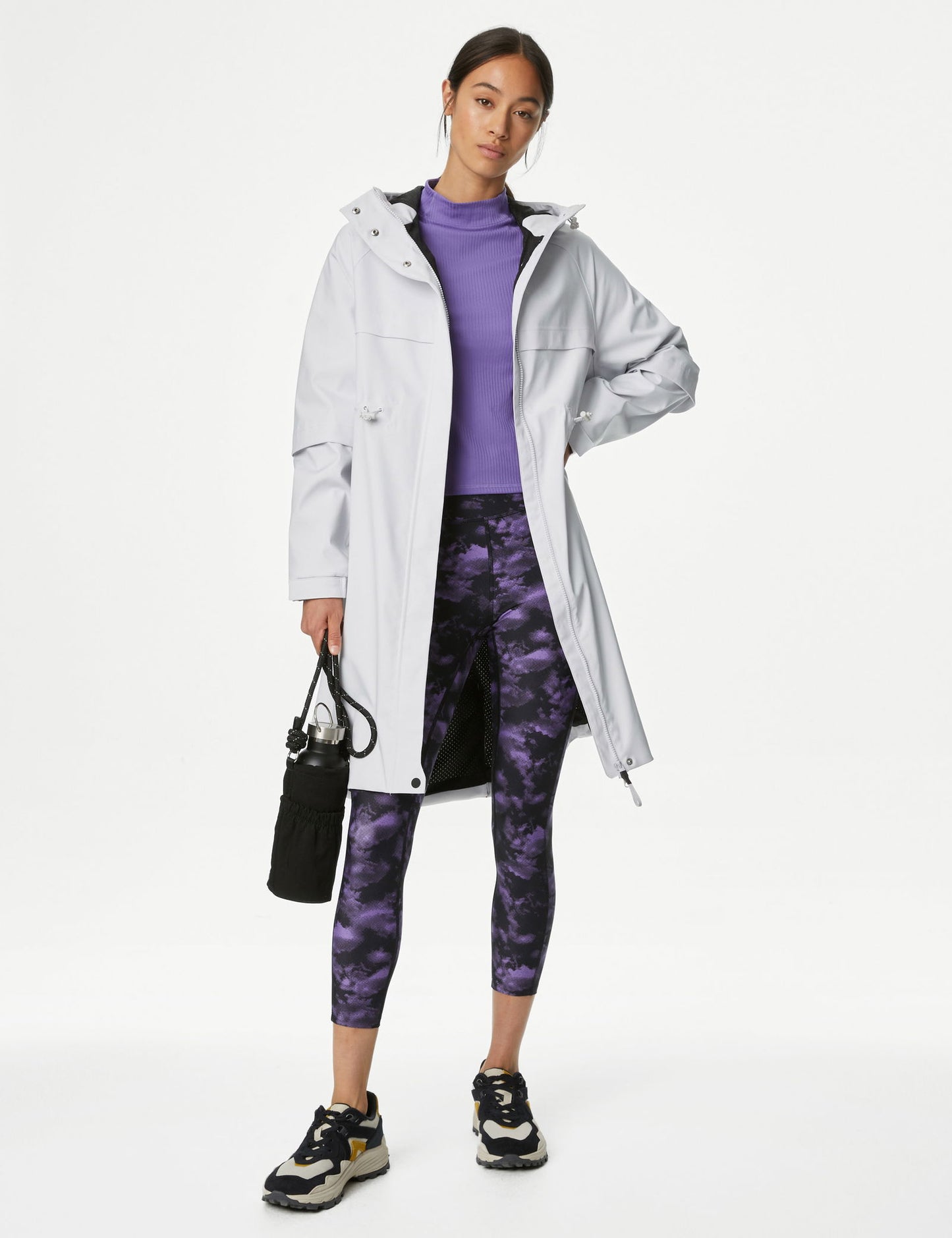 Cool Comfort:trade_mark: Fitilli Uzun Kollu Crop Top
