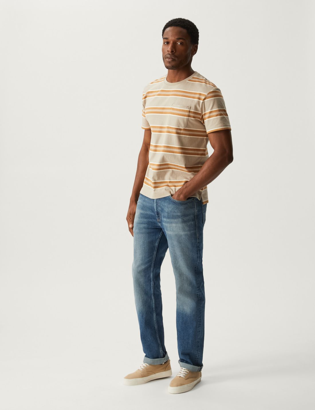 Straight Fit Jean Pantolon