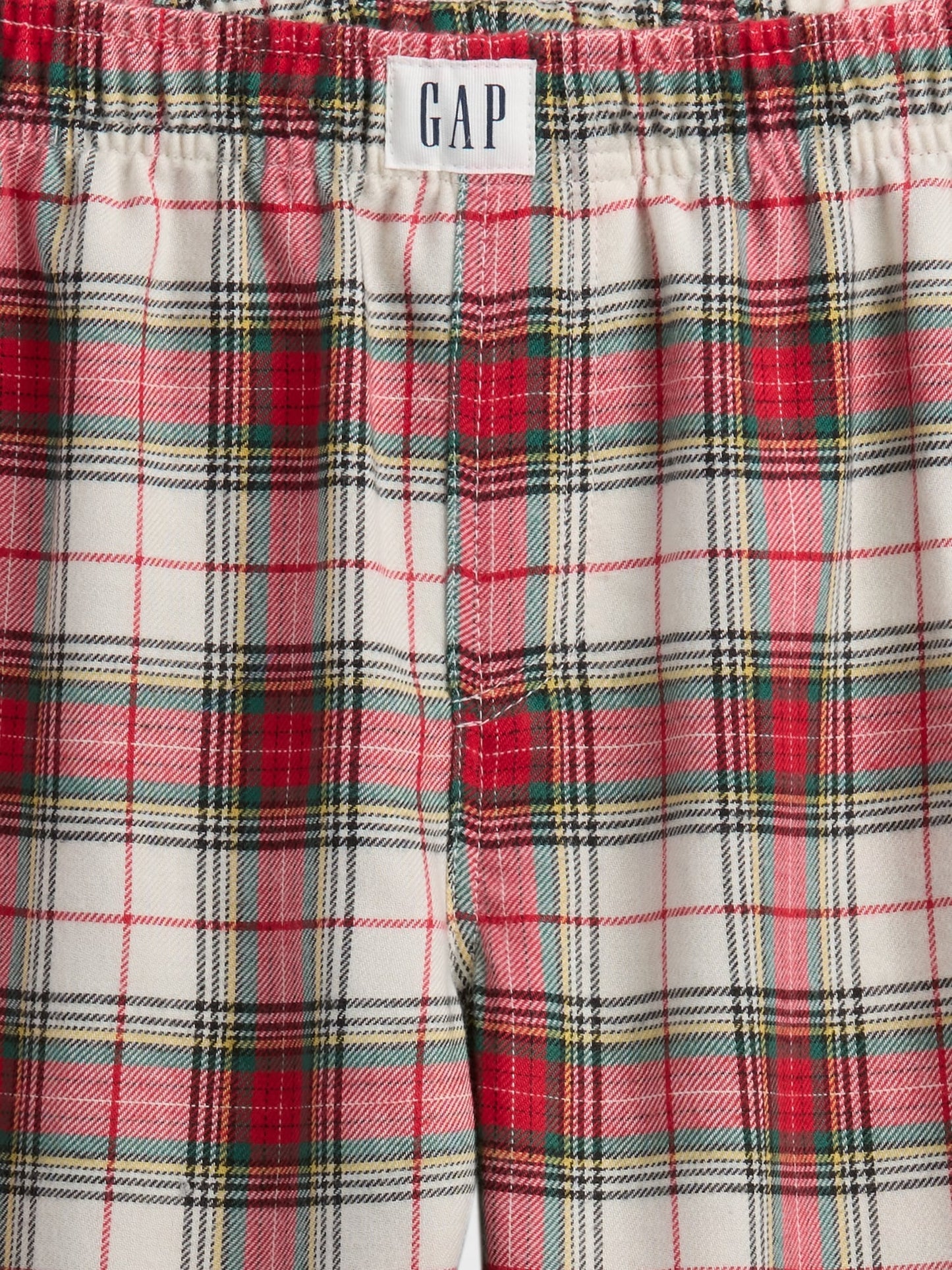 Kırmızı 100% Geri Dönüştürülmüş Flannel Pijama Altı