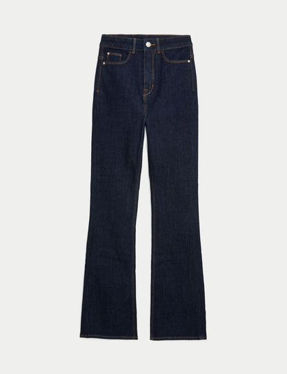 Yüksek Bel Slim Flare Magic Jean Pantolon