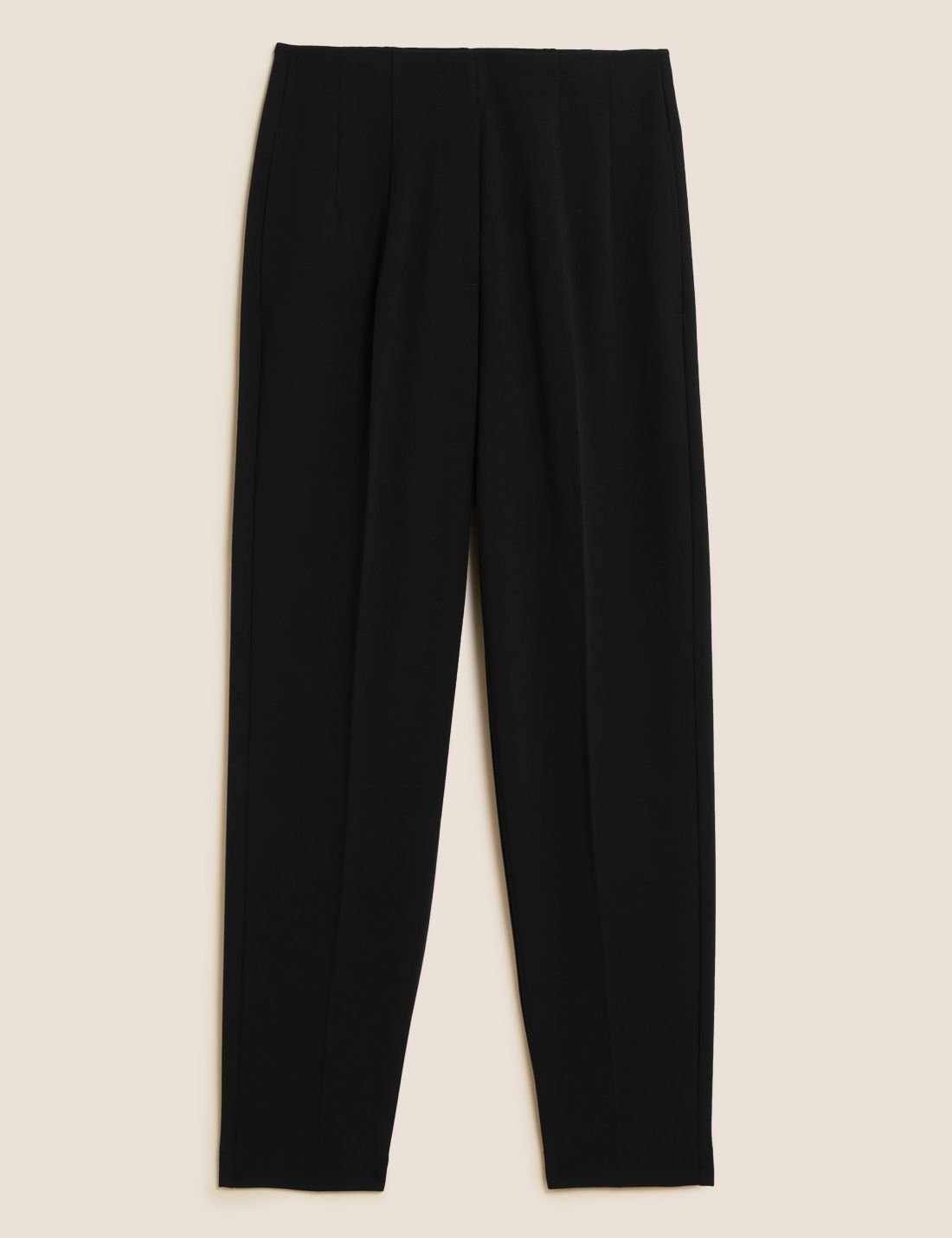 Yüksek Bel Tapered Fit Pantolon