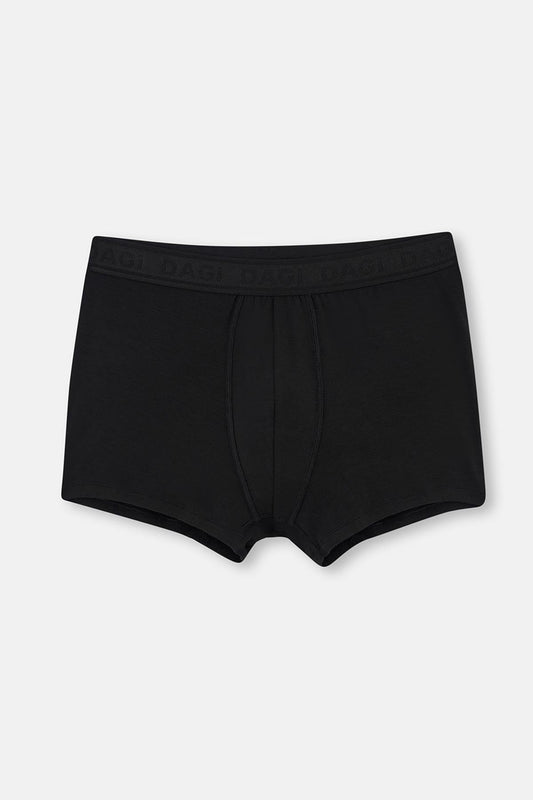 Siyah Normal Bel Basic Modal Boxer