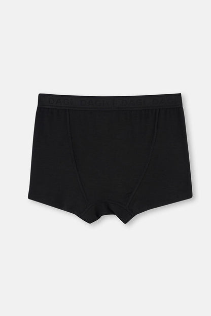Siyah Normal Bel Basic Modal Boxer