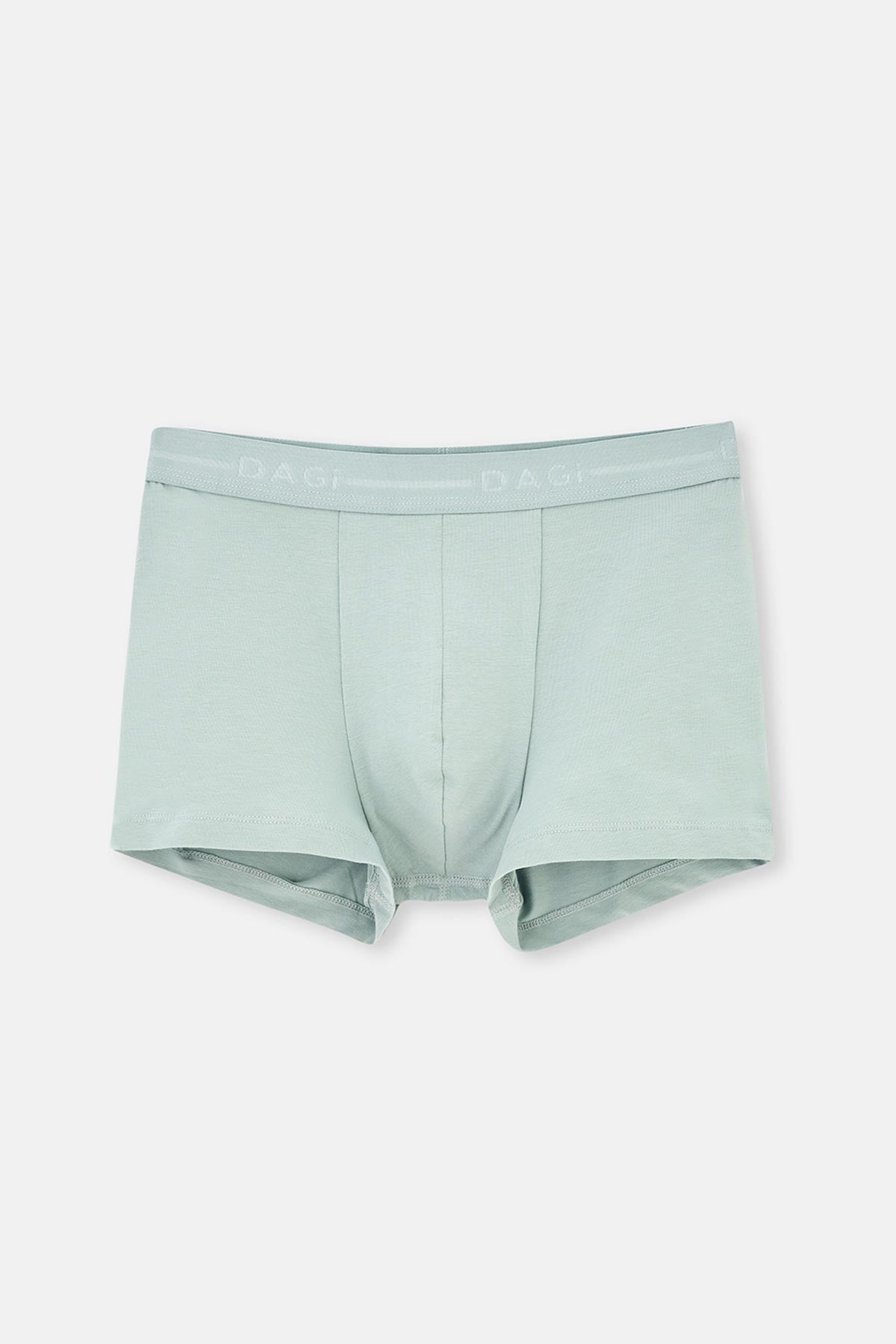 Amber-gri Mavi Amber- 3'lü Desenli Pamuk Boxer