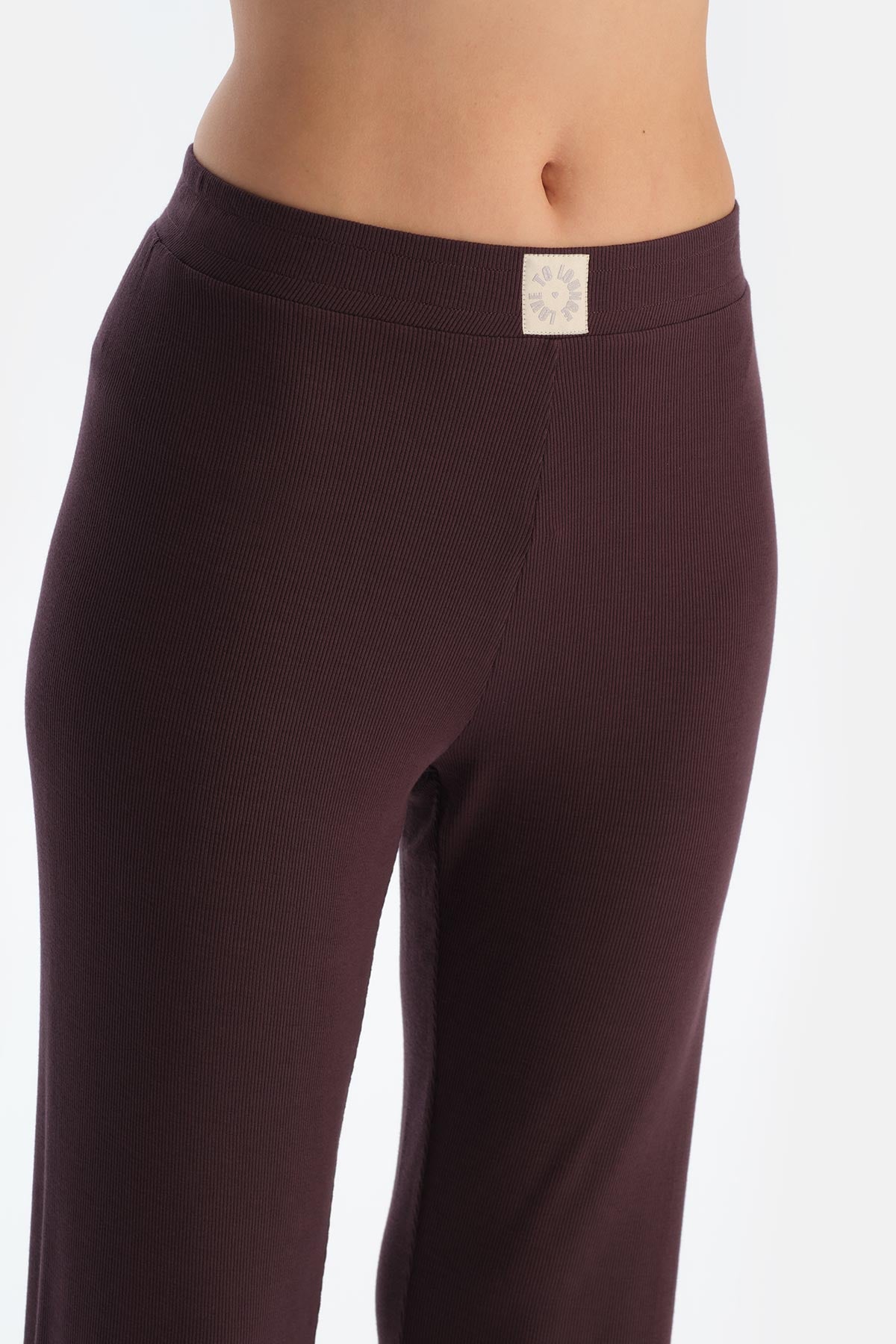 Mürdüm V Yaka Düğmeli Kaşkorse Pijama Takımı