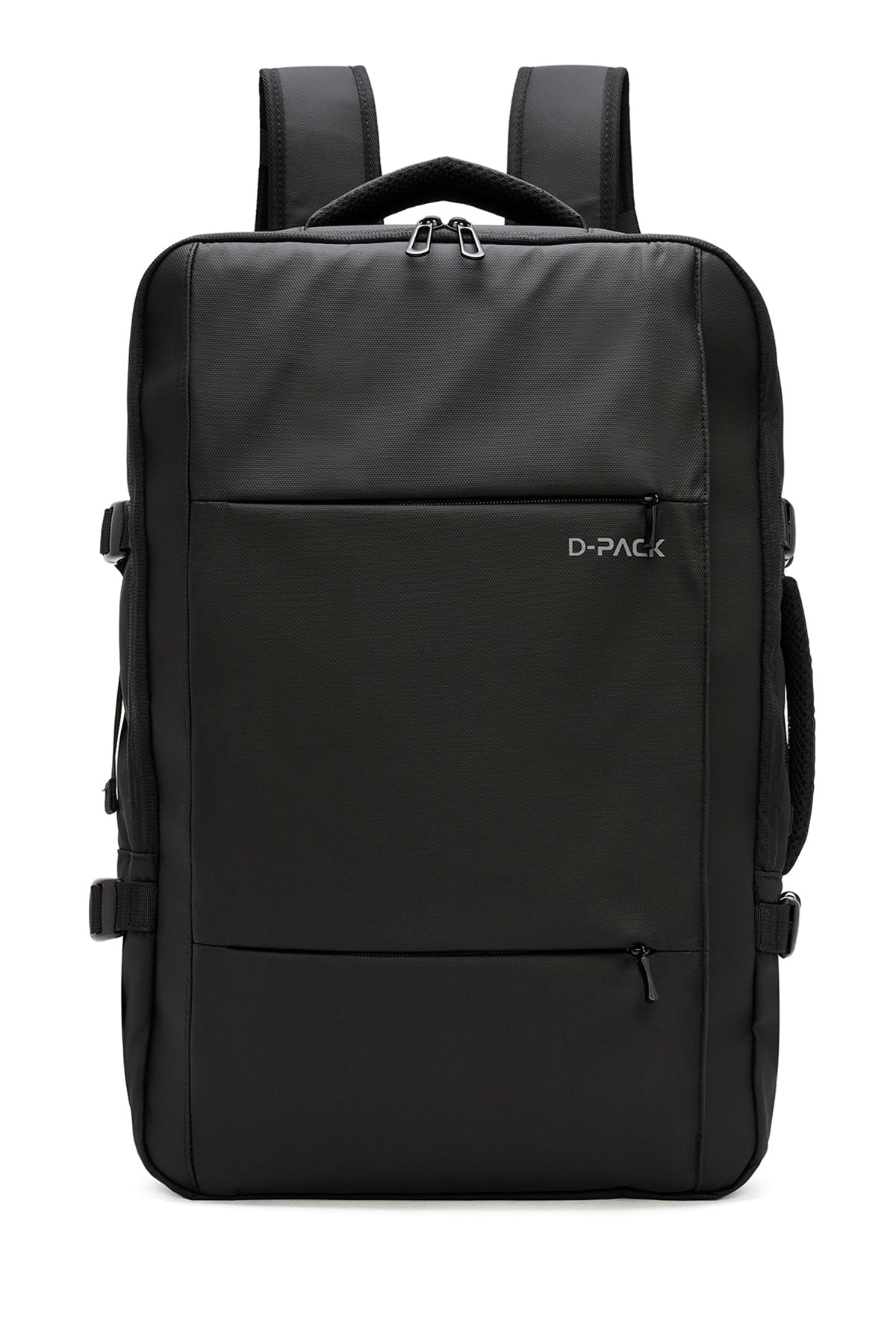 D-pack Erkek Siyah Teknolojik Kumaş Sırt Çantası