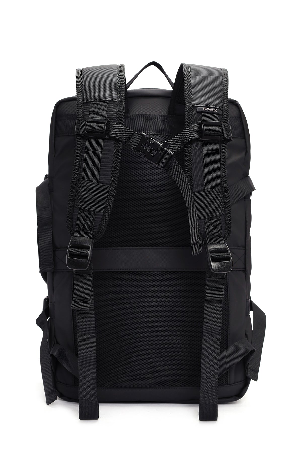 D-pack Erkek Siyah Teknolojik Kumaş Sırt Çantası