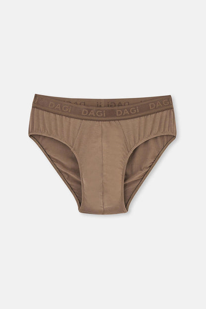 Açık Kahve Düz Micro Modal Slip