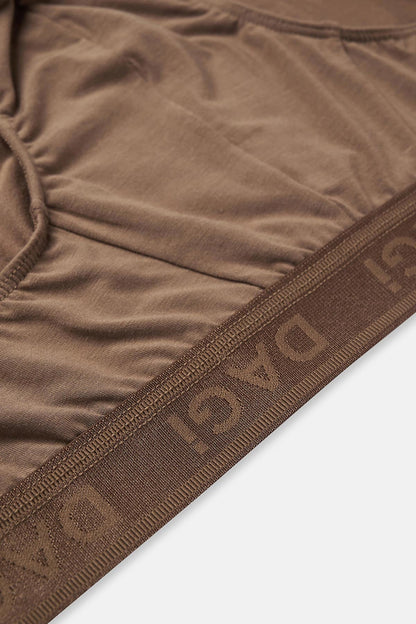 Açık Kahve Düz Micro Modal Slip