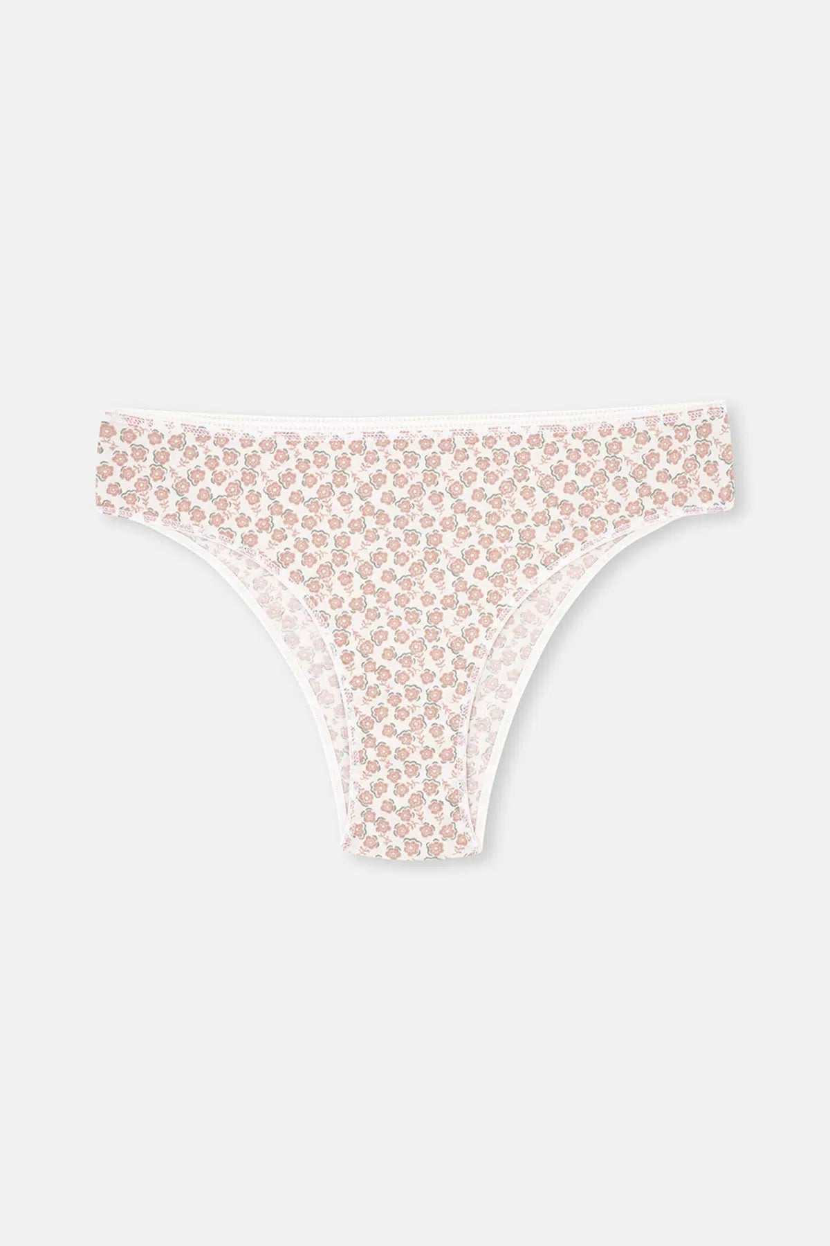 Multicolor Kadın 3'lü Desenli Brazılıan Külot