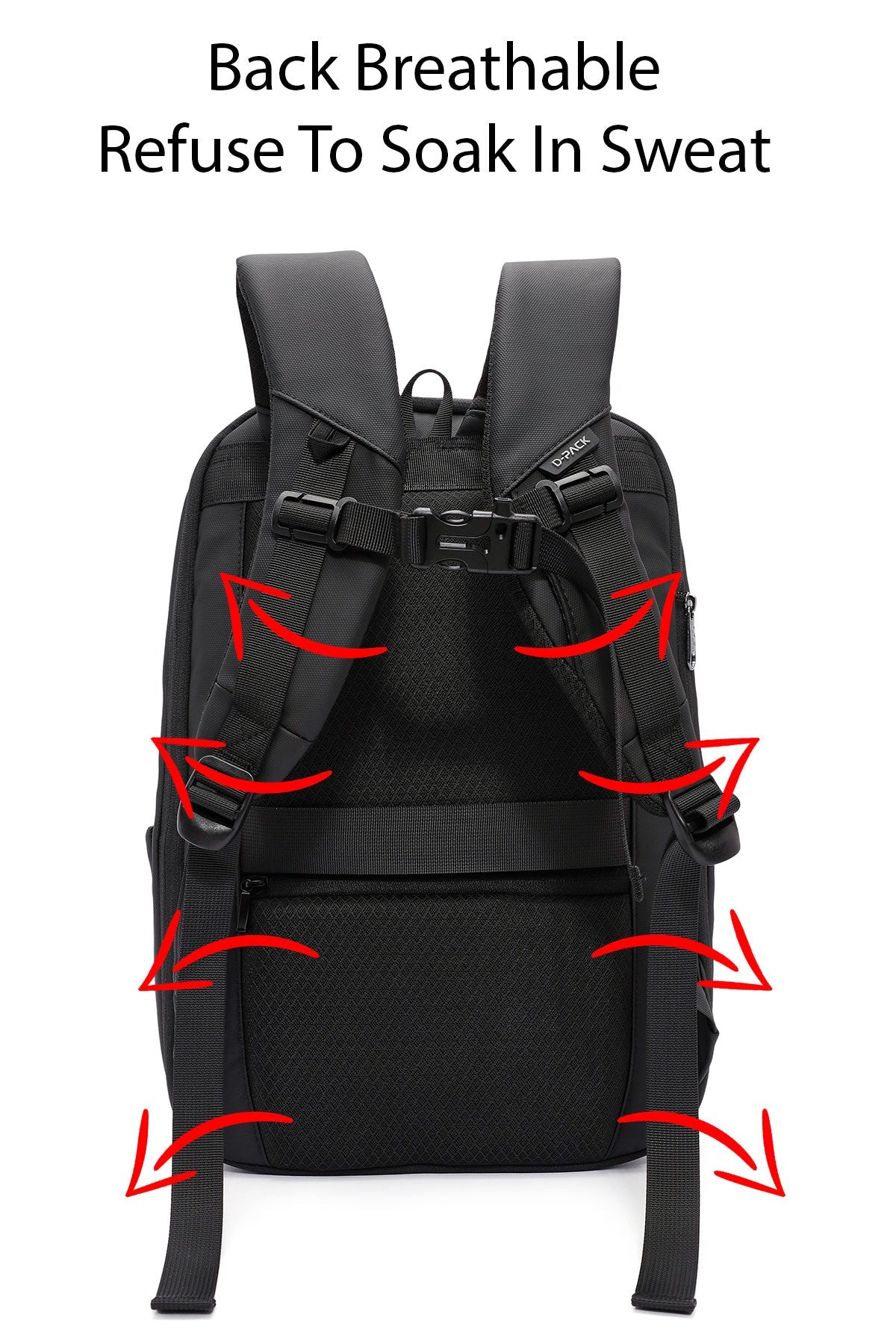 D-pack Erkek Siyah Sırt Çantası