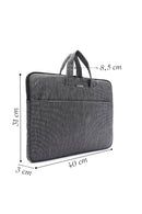 D-pack Erkek Gri Kumaş Laptop Çantası