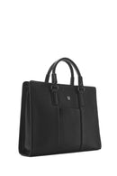 Erkek Siyah Deri Evrak Çantası