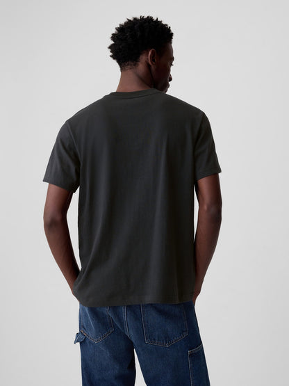 Siyah Mini Gap Arch Logo T-shirt