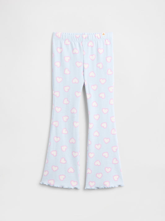Açık Mavi Babygap Pull-on Ribbed Flare Taytları