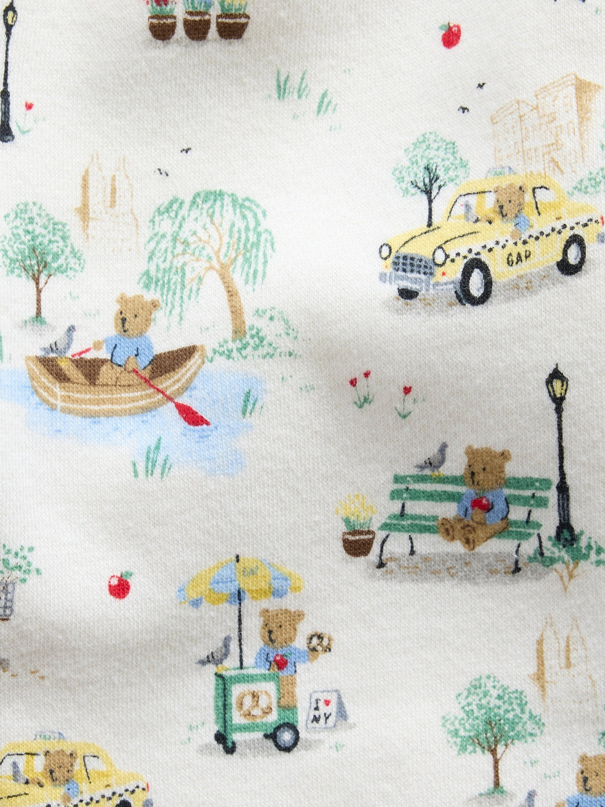 Krem Baby Vintagesoft Brannan Bear Sweat Set