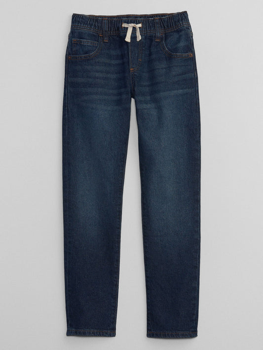 Lacivert Slim Pull-On Washwell™ Jean Pantolon