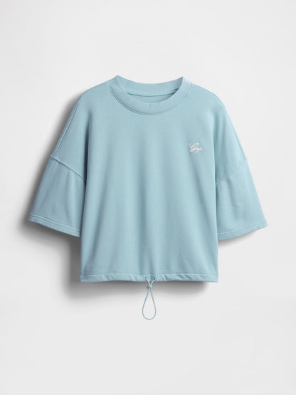 Açık Mavi Vintagesoft Gap Logo Bungee Sweatshirt