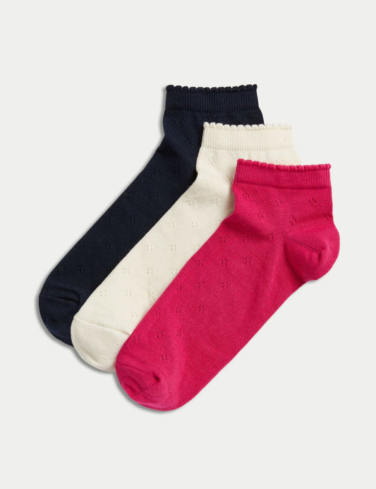 3'lü Freshfeet™ Çorap Seti