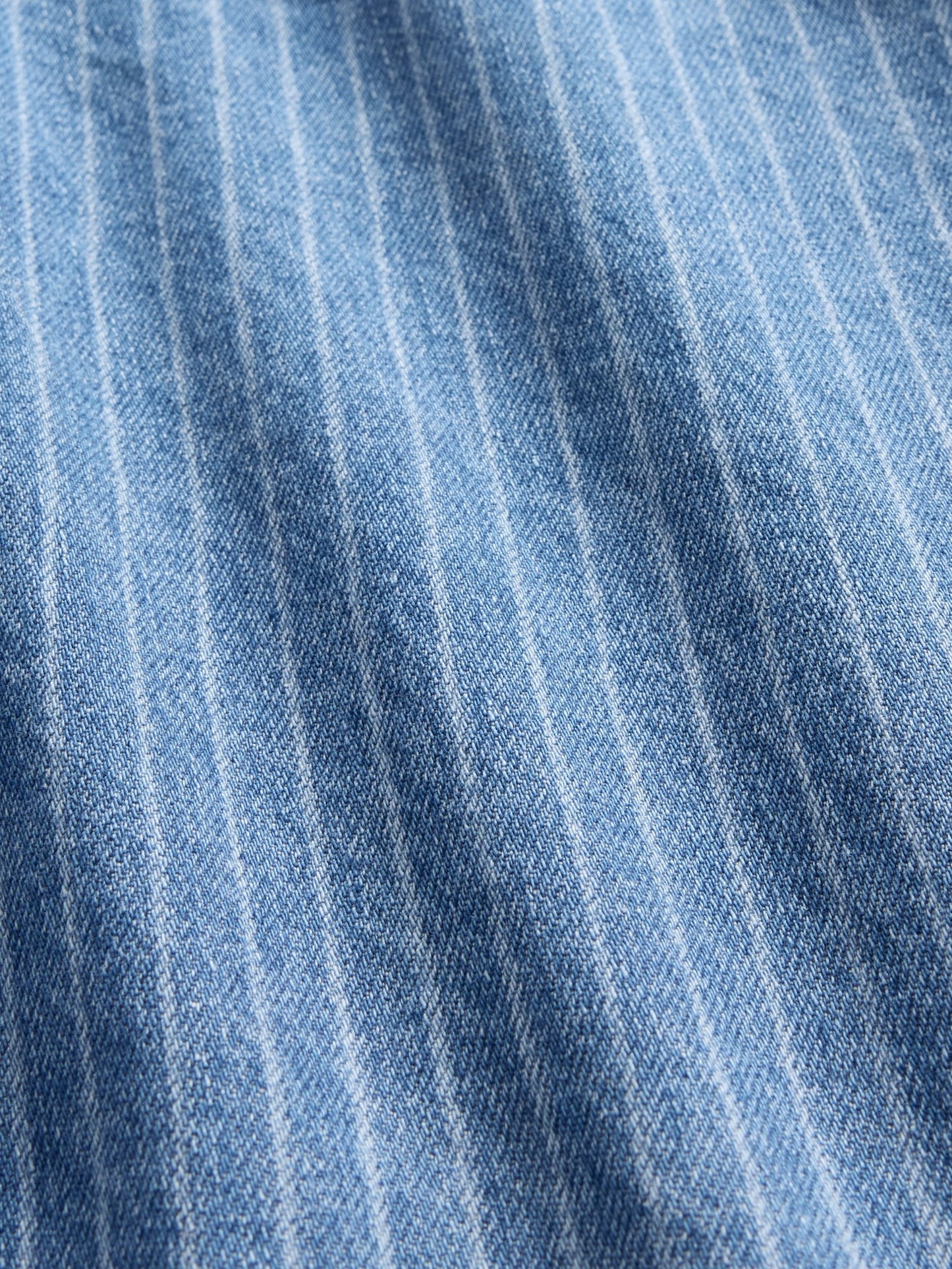 Açık Mavi Low Rise Stride Wide-leg Jean Pantolon