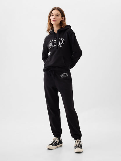 Siyah Gap Logo Jogger Fleece Eşofman Altı