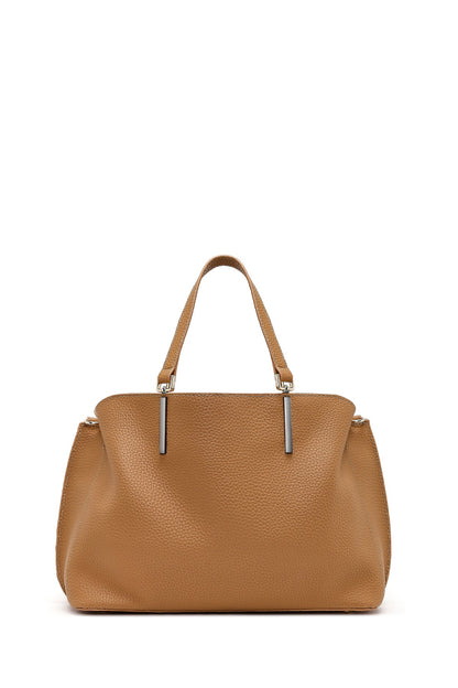 Kadın Kahverengi Uzun Askılı Klasik Omuz Çantası