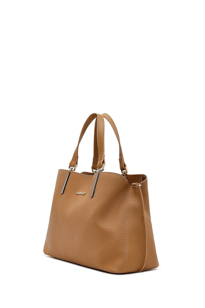 Kadın Kahverengi Uzun Askılı Klasik Omuz Çantası