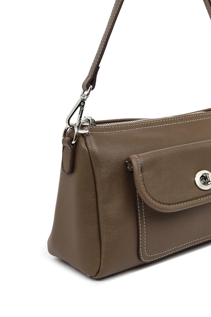 Kadın Kahverengi Uzun Askılı Kol Çantası