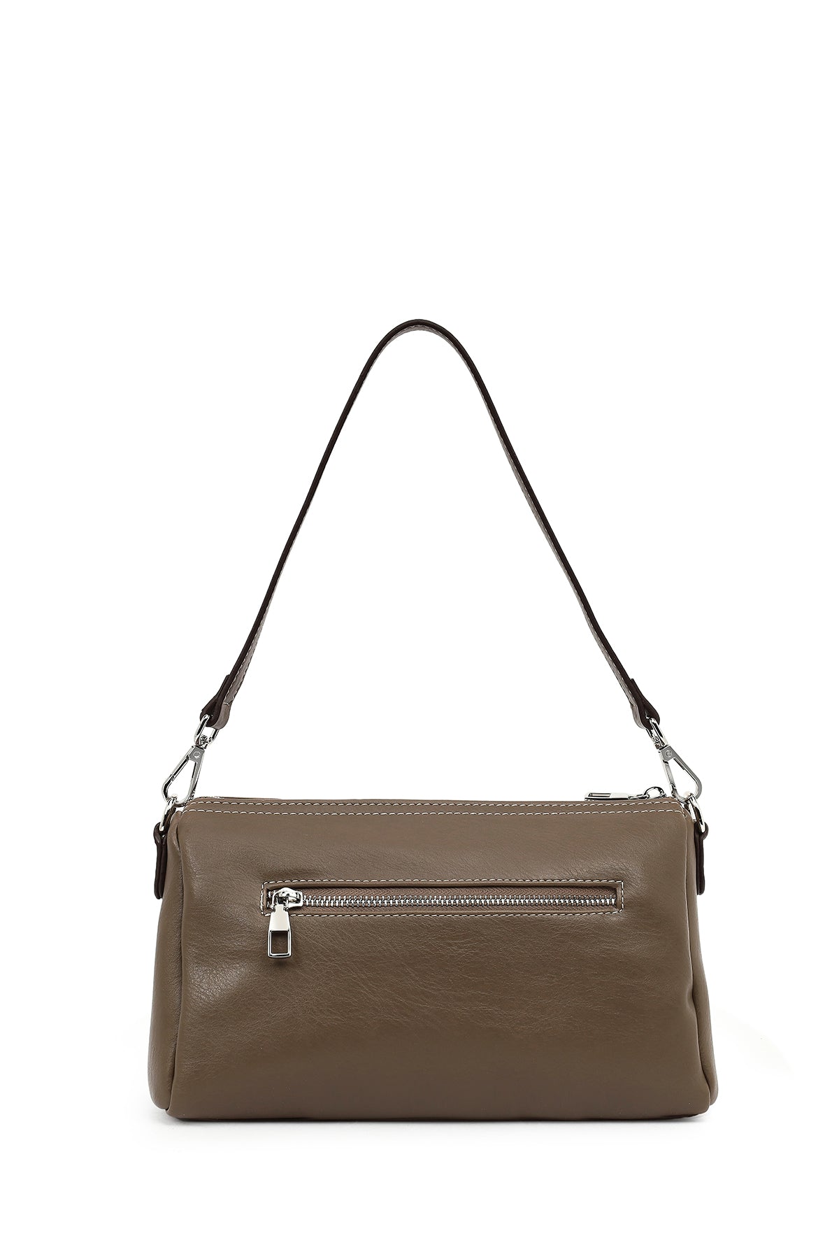 Kadın Kahverengi Uzun Askılı Kol Çantası