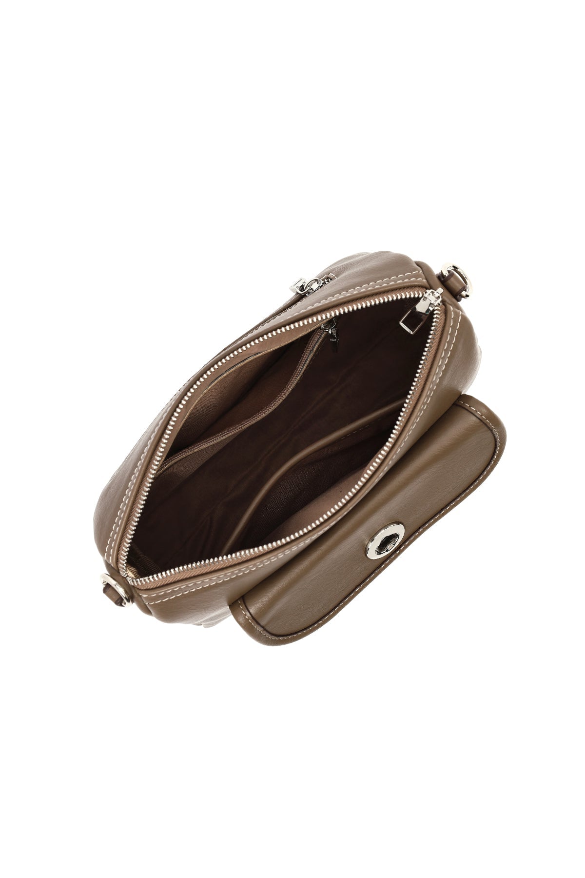 Kadın Kahverengi Uzun Askılı Kol Çantası