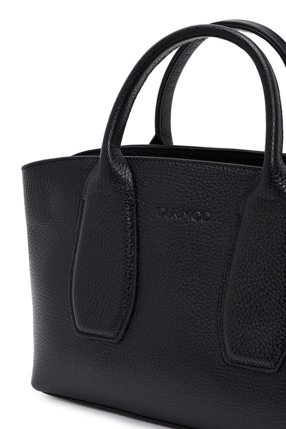 Kadın Siyah Uzun Askılı Deri Kol Çantası