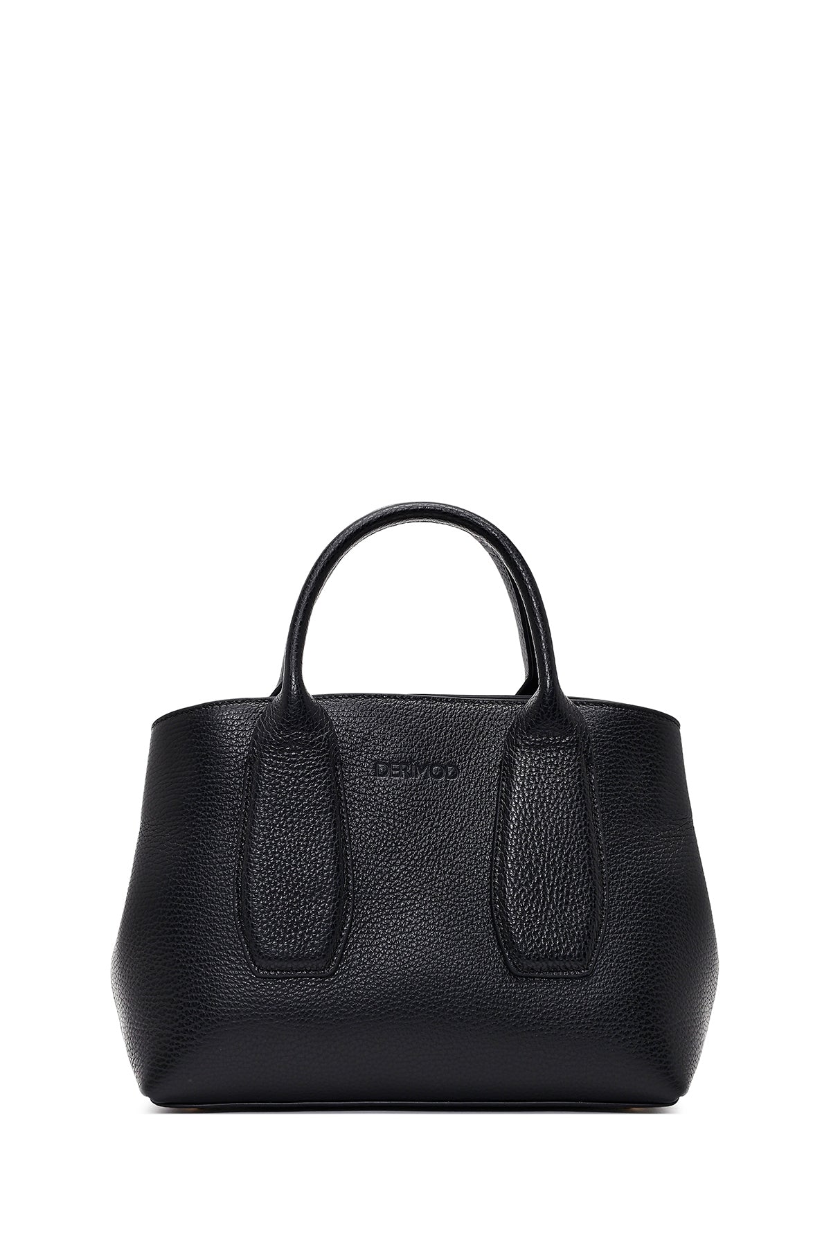 Kadın Siyah Uzun Askılı Deri Kol Çantası